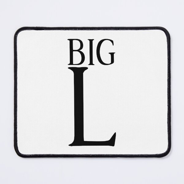 Item preview, Big L Font 4 Black designed and sold by EbtsOby.