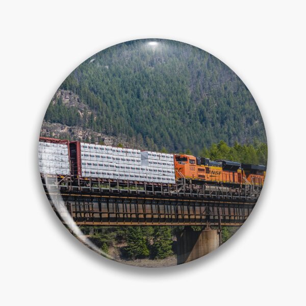 Item preview, BNSF Crossing the Clark Fork designed and sold by Bryan Spellman.