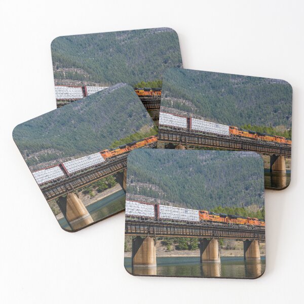 Item preview, BNSF Crossing the Clark Fork designed and sold by Bryan Spellman.