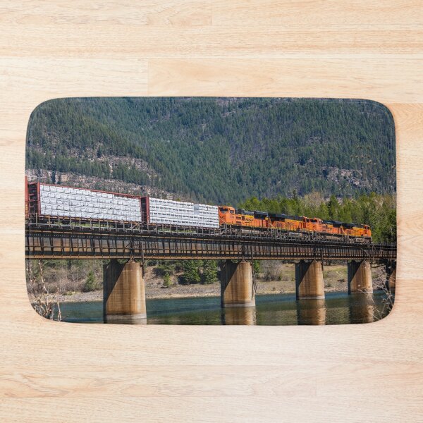Item preview, BNSF Crossing the Clark Fork designed and sold by Bryan Spellman.