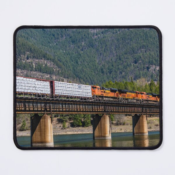 Item preview, BNSF Crossing the Clark Fork designed and sold by Bryan Spellman.