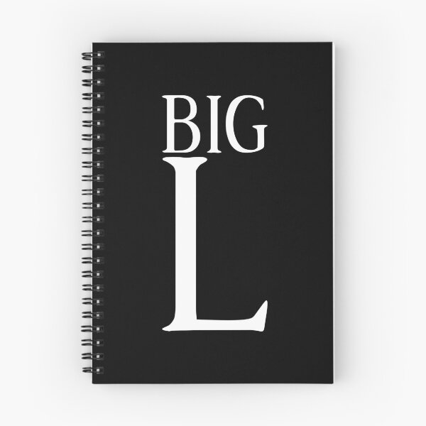 Item preview, Big L Font 4 White designed and sold by EbtsOby.