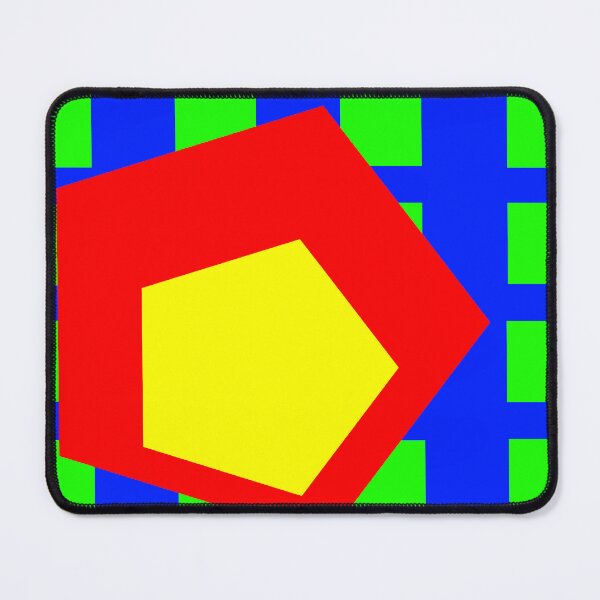 Item preview, Big Red Polygon designed and sold by GEOMETRIC ART   .