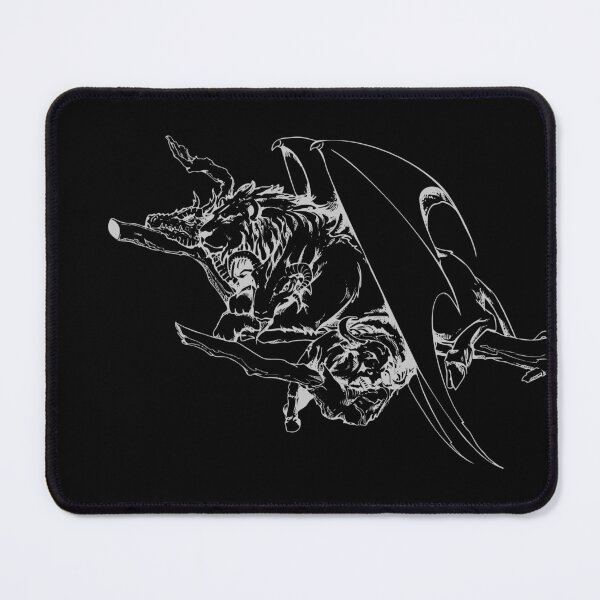 Item preview, Three-headed Chimera monster - black and white designed and sold by Kinisis.