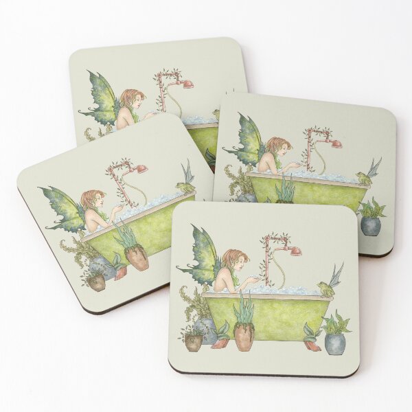 Item preview, Fairies Love Bubble Baths designed and sold by AmyBrownArt.