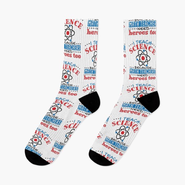 Item preview, I Teach Science Because Math Teachers Need Heroes Too designed and sold by jaygo.