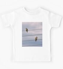 Birds on wires Kids Tee
