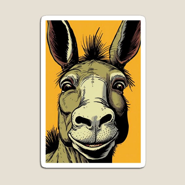 Item preview, Smiling Donkey  designed and sold by prettykaler.