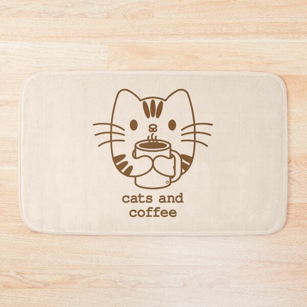Item preview, Cats and Coffee designed and sold by Yuzik.
