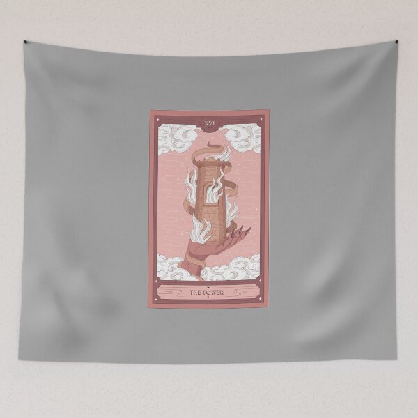 Item preview, TAROT- THE TOWER designed and sold by Florafloral.