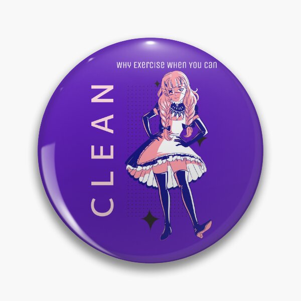 Item preview, Why Exercise When You Can Clean Anime Maid designed and sold by Winter--Flowers.