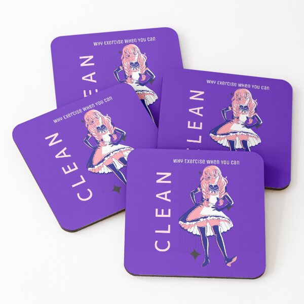 Item preview, Why Exercise When You Can Clean Anime Maid designed and sold by Winter--Flowers.