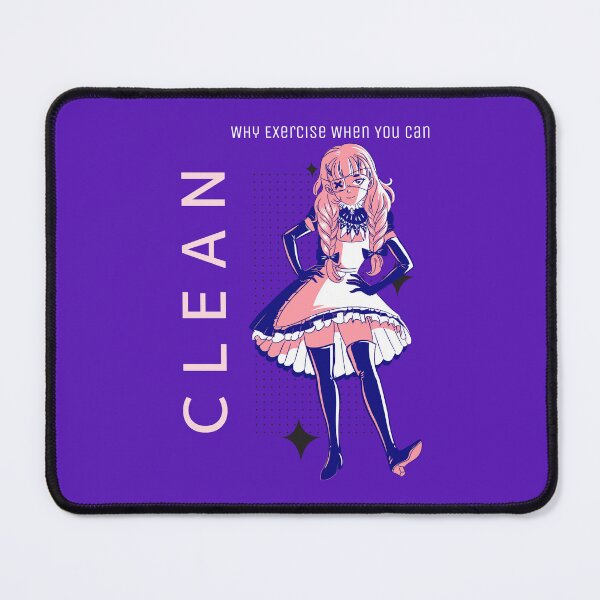 Item preview, Why Exercise When You Can Clean Anime Maid designed and sold by Winter--Flowers.