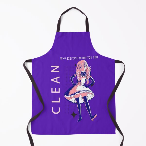 Item preview, Why Exercise When You Can Clean Anime Maid designed and sold by Winter--Flowers.