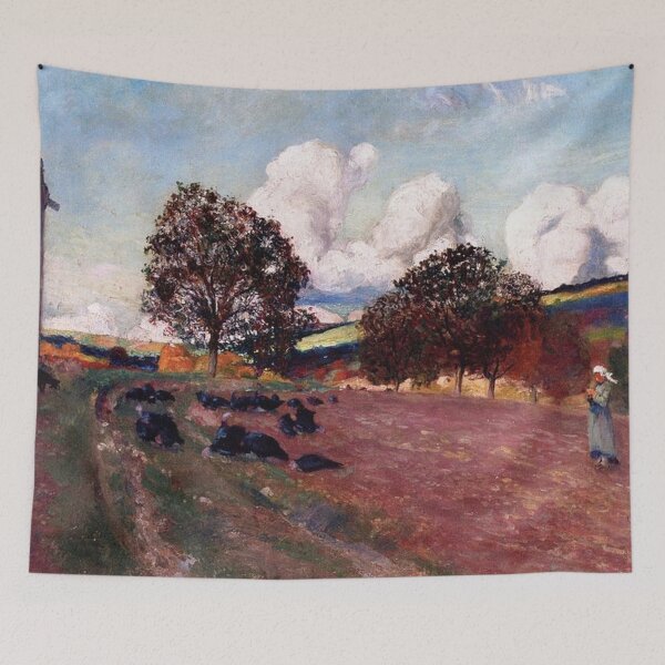 Item preview, Breton Landscape by Robert Delaunay designed and sold by tomorrowsart.
