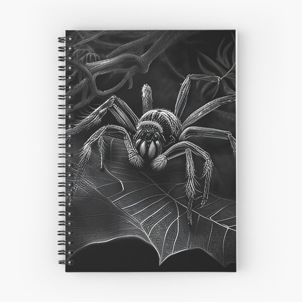 Item preview, Black and white Tarantula pencil drawing designed and sold by Pencil-Art.