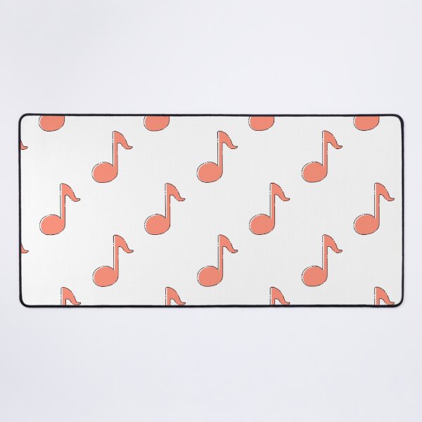 Item preview, Cute and Aesthetic Cartoon Eighth Note Seamless Pattern designed and sold by Rei-illustrates.