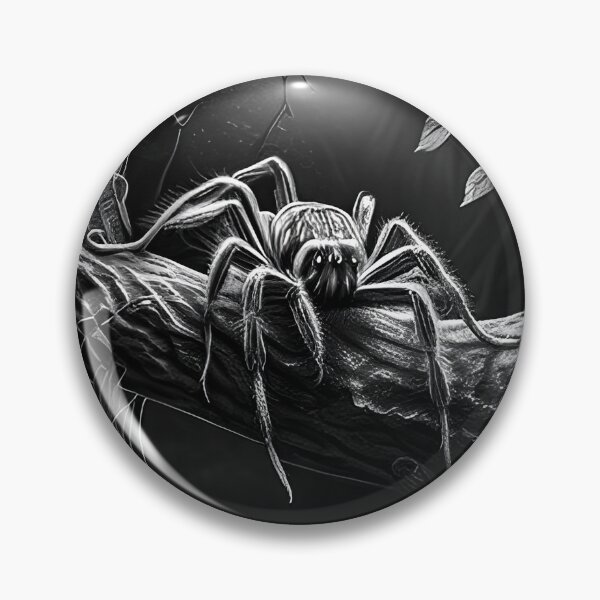 Item preview, Black and white Tarantula pencil drawing designed and sold by Pencil-Art.