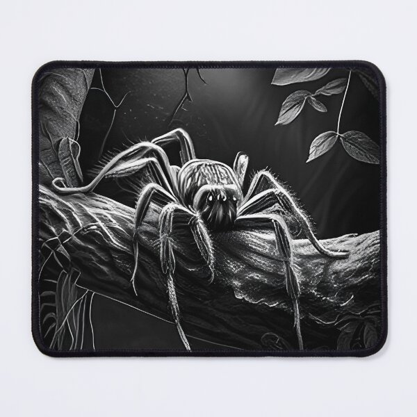 Item preview, Black and white Tarantula pencil drawing designed and sold by Pencil-Art.