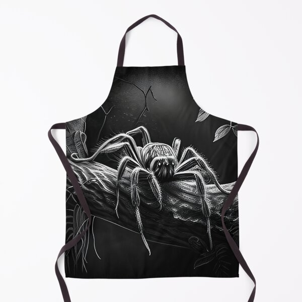 Item preview, Black and white Tarantula pencil drawing designed and sold by Pencil-Art.