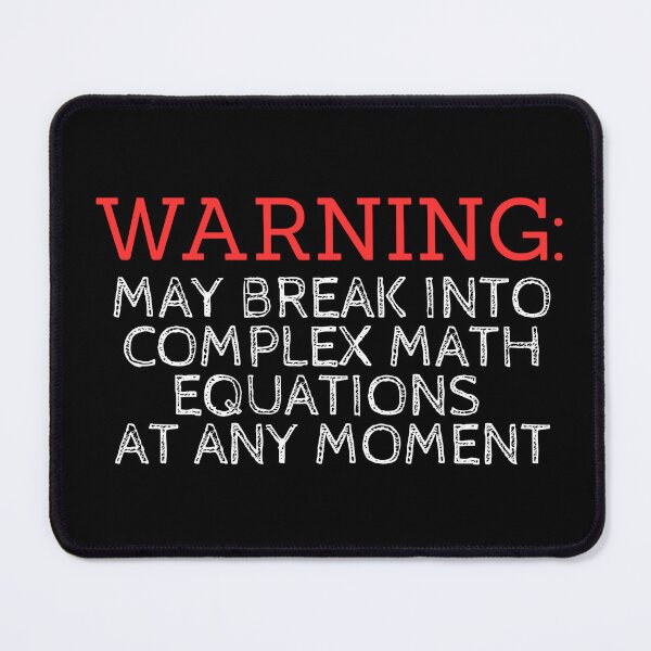 Item preview, Funny Math Mathematician Teacher Student Humor Retro designed and sold by SunfullyYours.