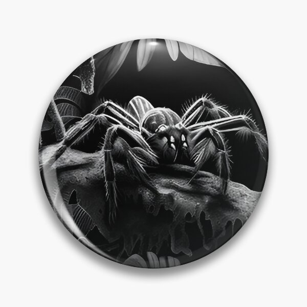 Item preview, Black and white Tarantula pencil drawing designed and sold by Pencil-Art.