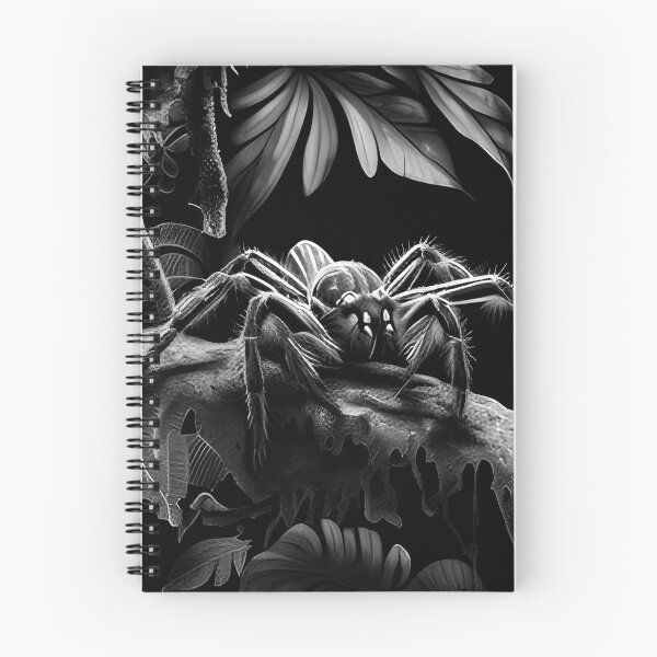 Item preview, Black and white Tarantula pencil drawing designed and sold by Pencil-Art.