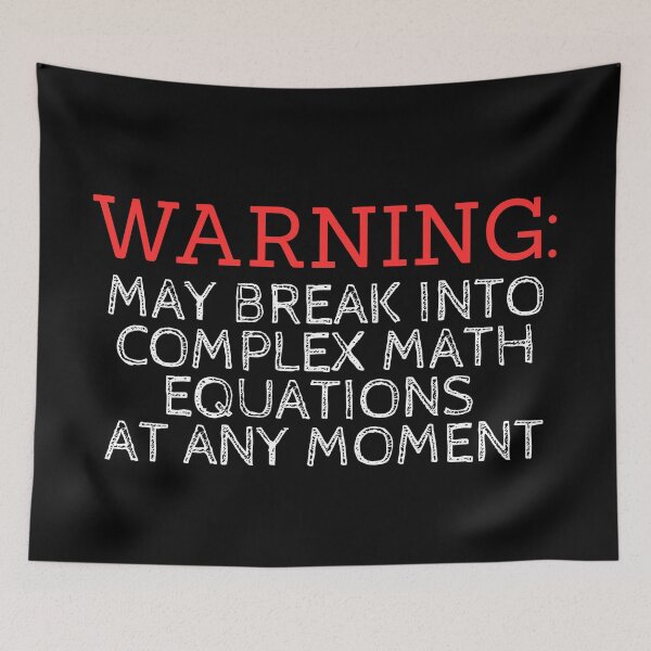 Item preview, Funny Math Mathematician Teacher Student Humor Retro designed and sold by SunfullyYours.