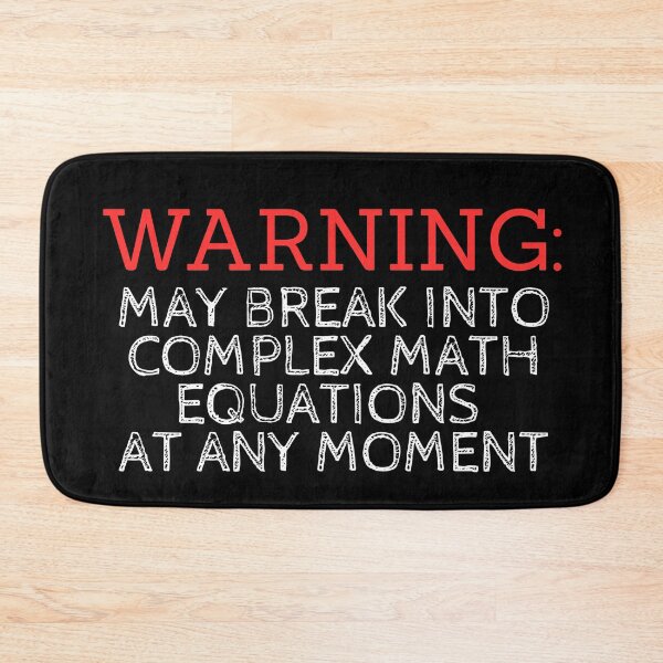 Item preview, Funny Math Mathematician Teacher Student Humor Retro designed and sold by SunfullyYours.
