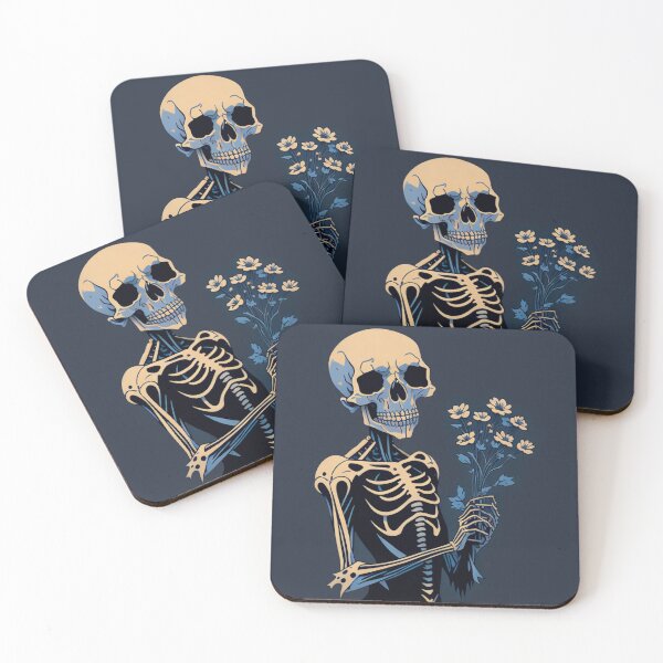 Item preview, Skeleton and flowers designed and sold by Khoji Azizov.