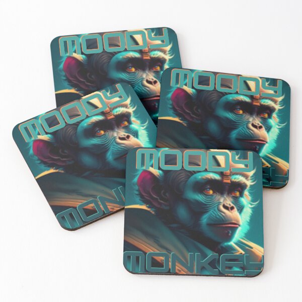 Item preview, Retro Moody Monkey  designed and sold by PopularStuffs.