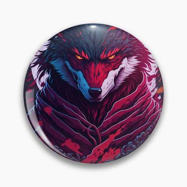 Item preview, killer ninja wolf designed and sold by DieGra.