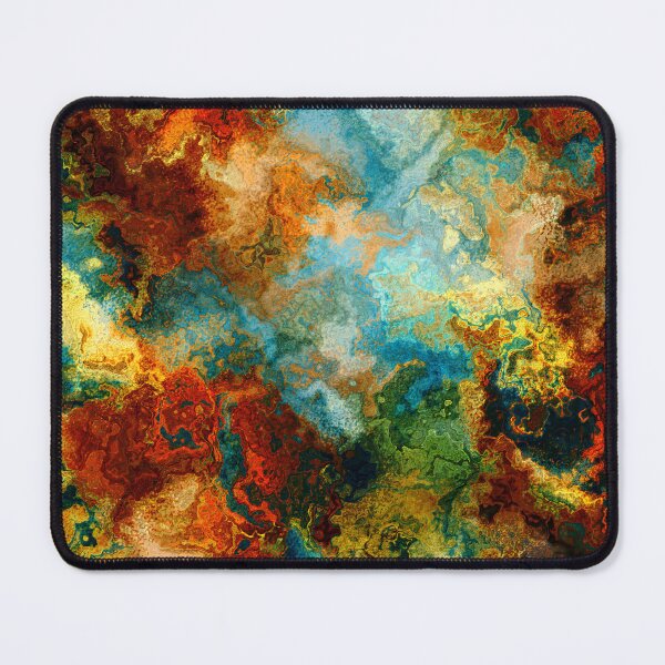 Item preview, Colourful Alien World Abstract Art designed and sold by Trevor Hirst.