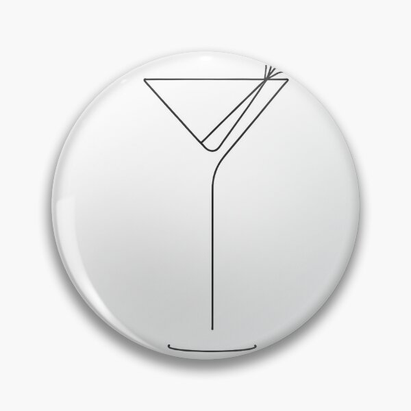 Item preview, Line art Alcohol Wine Glass designed and sold by Cravio.