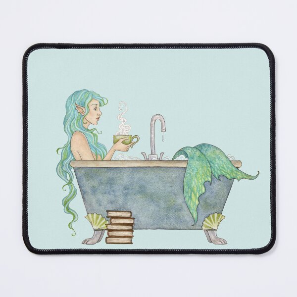 Item preview, Mermaids Love Bubble Baths designed and sold by AmyBrownArt.