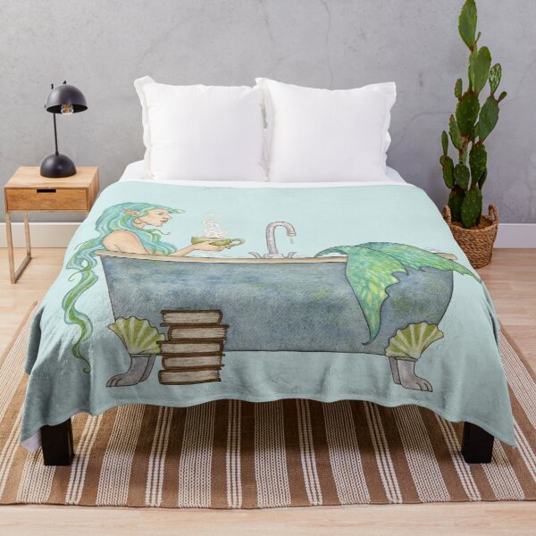 Item preview, Mermaids Love Bubble Baths designed and sold by AmyBrownArt.