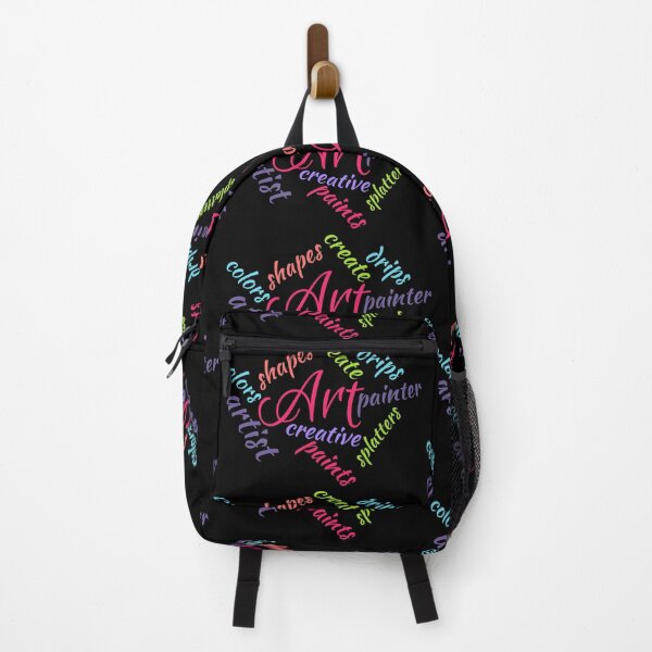 Item preview, Artist, Art Typography, Abstract Word Cloud, Colorful Text designed and sold by Itaya Art.