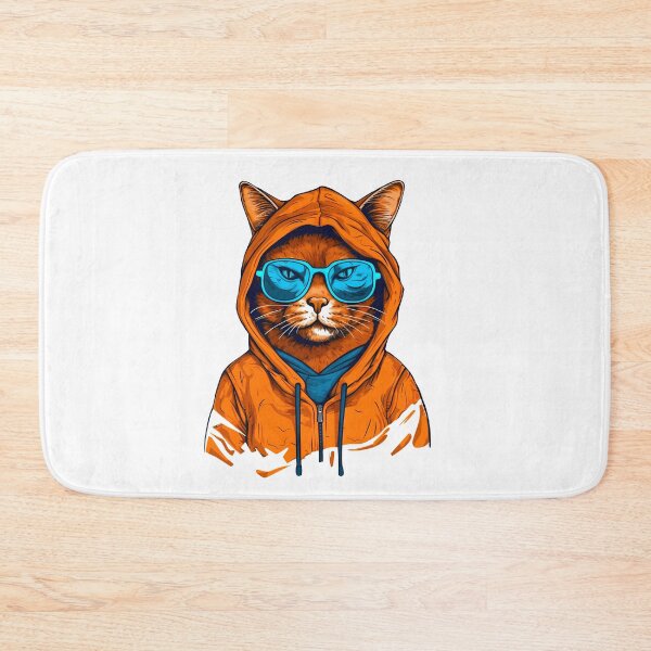Item preview, Cat in hoodie designed and sold by nemfisart.