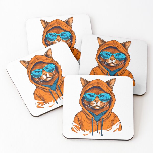 Item preview, Cat in hoodie designed and sold by nemfisart.