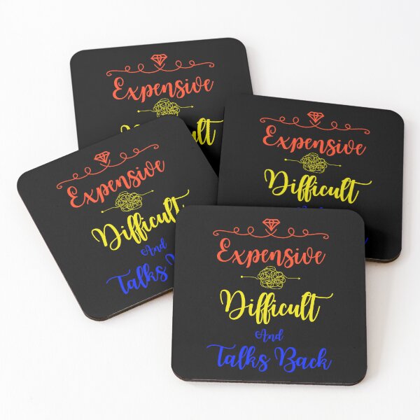 Item preview, Expensive, difficult and talks back  designed and sold by Drzamag.