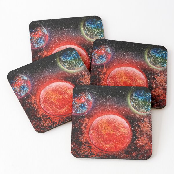 Item preview, Vibrant Sun and Planets  designed and sold by SprayPaintaNick.