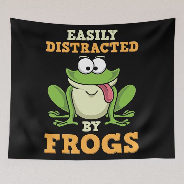 Item preview, Easily Distracted By Frogs designed and sold by Sandra78.