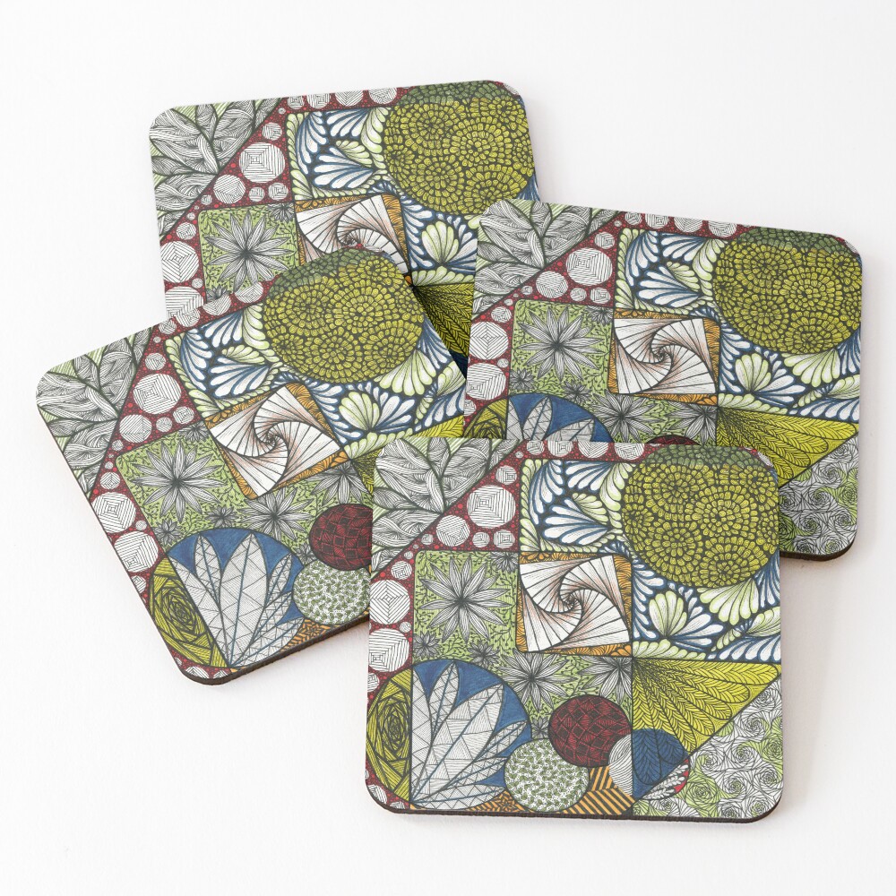 Item preview, Coasters (Set of 4) designed and sold by MariaOfSweden.