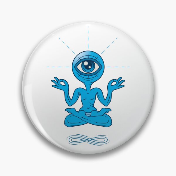 Item preview, Blue yoga meditator designed and sold by fixer00.