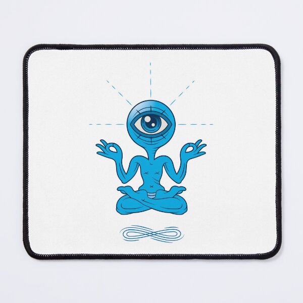 Item preview, Blue yoga meditator designed and sold by fixer00.