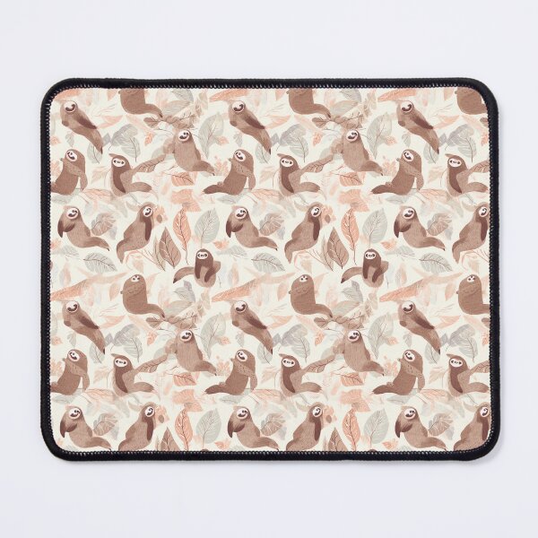 Item preview, Watercolor Sloth Pattern | Artistic, Colorful, and Retro Design designed and sold by Retro-ArtDeco.
