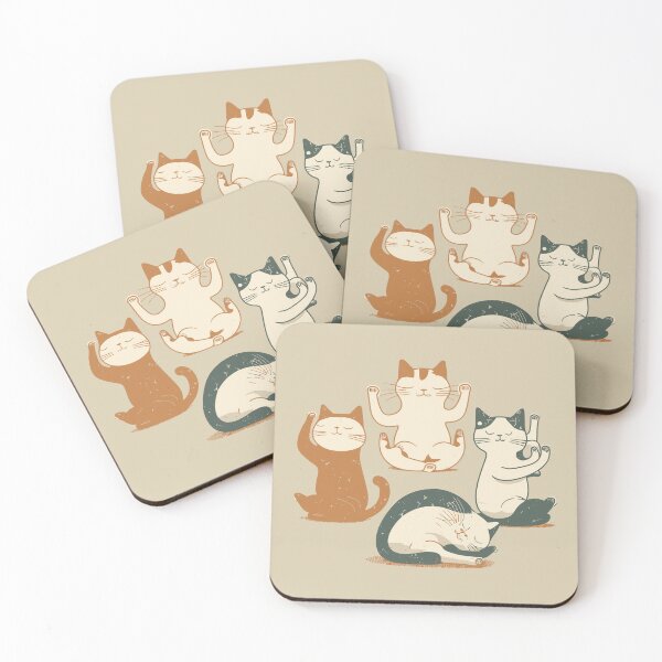 Item preview, Cat doing Yoga designed and sold by Amir Faysal.