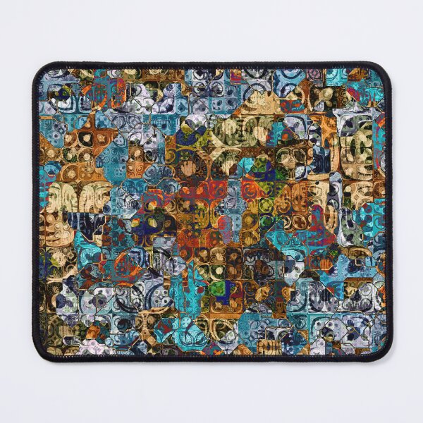 Item preview, Multicoloured Tile Effect Pattern Abstract designed and sold by Trevor Hirst.