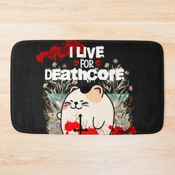 Item preview, Death in Paradise Embrace the Darkness - I Live for Deathcore" T-shirt designed and sold by The-Dark-Art.