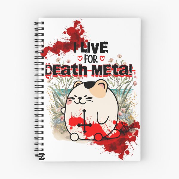 Item preview, Death in Paradise Embrace the Darkness - I Live for Deathmetal" T-shirt designed and sold by The-Dark-Art.